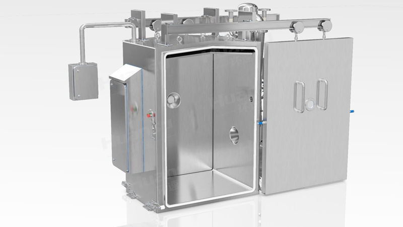 環速手動門熟食真空冷卻機 熟肉制品預冷機，食品安全標準制造