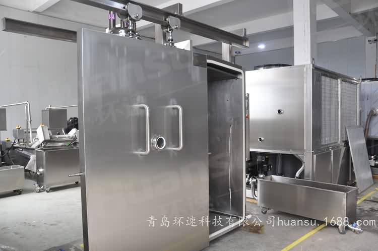 河北熟食真空冷卻機 食品安全衛生標準制造,預冷滅菌一次完成